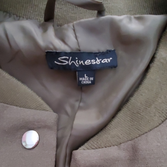 Olive green light jacket - Picture 2 of 4